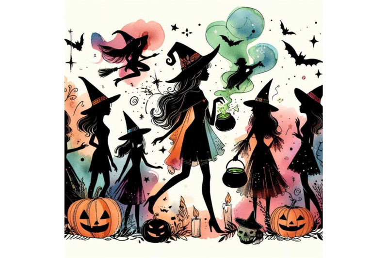 watercolor-illustration-girl-witches-a