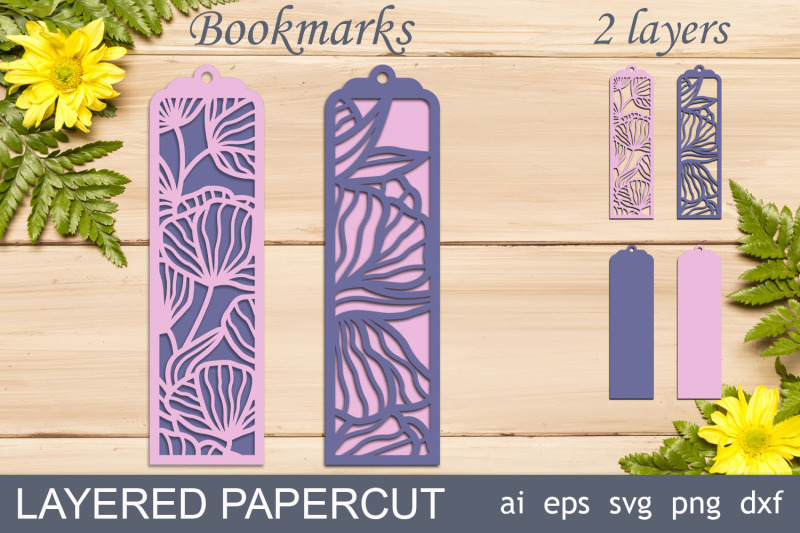 flowers-bookmarks-svg-layered-papercut