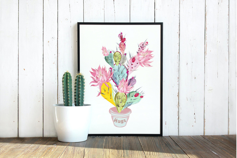 mexico-vibes-cactus-illustration-set