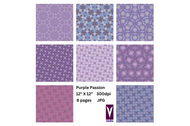 digital-paper-pack-purple-passion