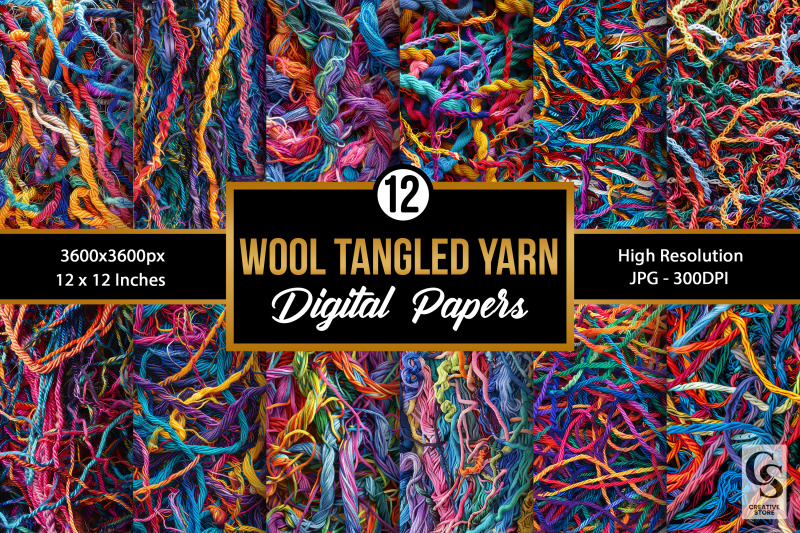 colorful-wool-tangled-yarn-digital-papers