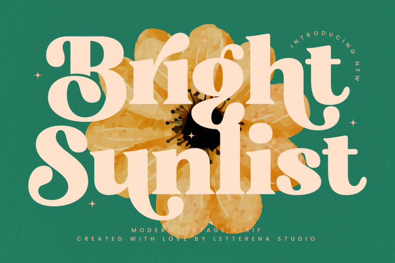 bright-sunlist-modern-vintage-serif