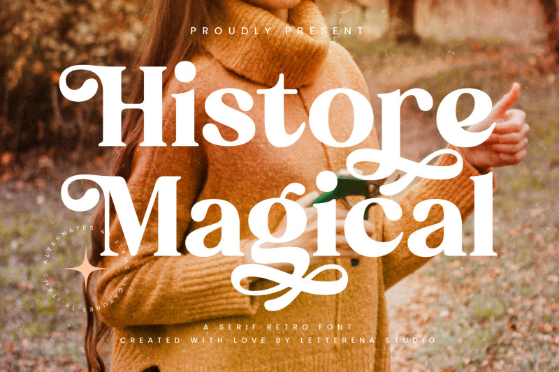 histore-magical-serif-retro-font