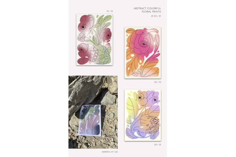 abstract-colorful-floral-prints