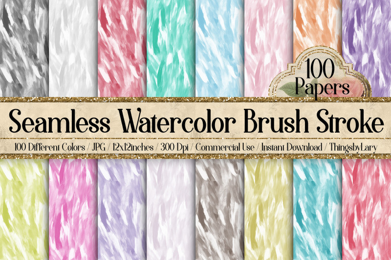 100-seamless-watercolor-brush-stroke-digital-papers