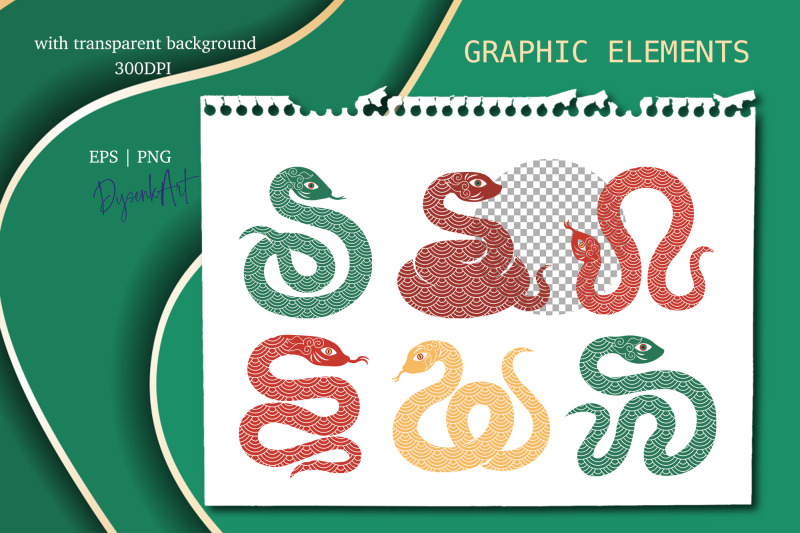 chinese-new-year-of-the-snake-illustration