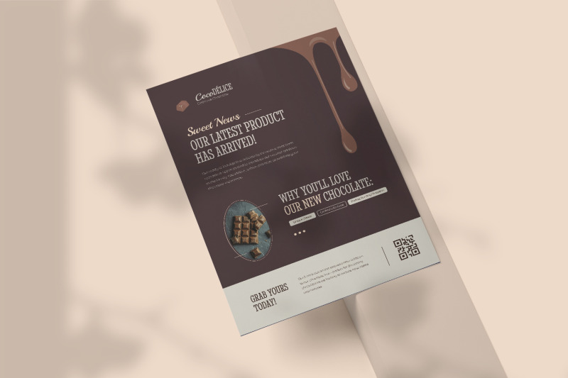 chocolate-new-product-flyer