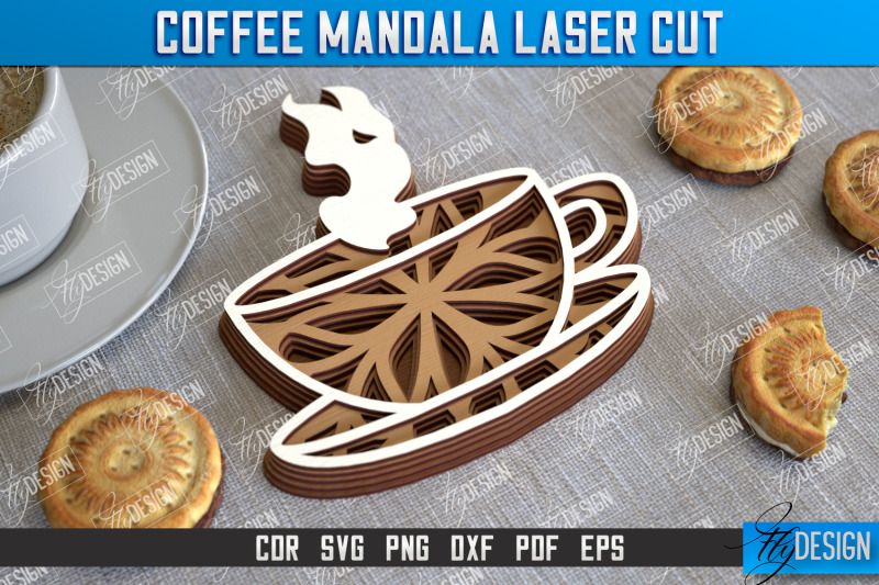 coffee-mandala-laser-cut-3d-coffee-cup-3d-template-cnc-file