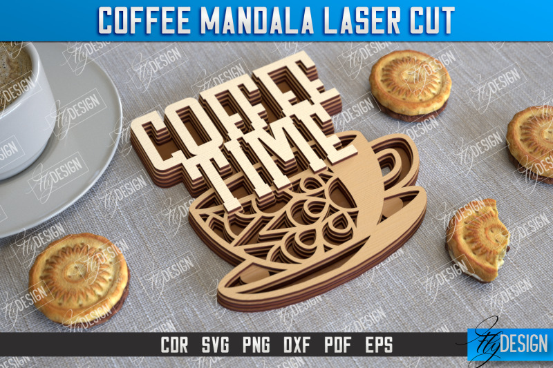 coffee-mandala-laser-cut-3d-coffee-cup-3d-template-cnc-file