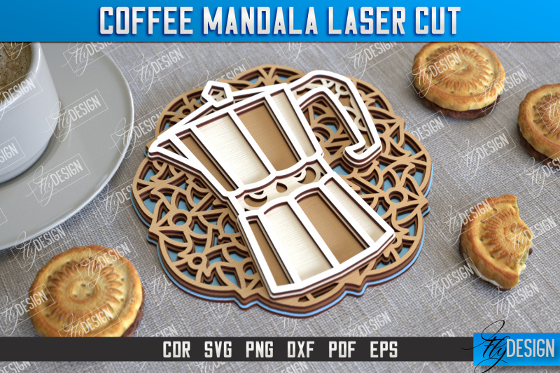 coffee-mandala-laser-cut-3d-coffee-cup-3d-template-cnc-file