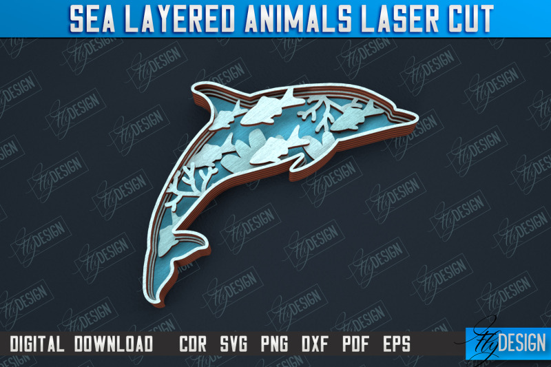 sea-layered-animals-bundle-3d-wood-shape-nautical-multilayer