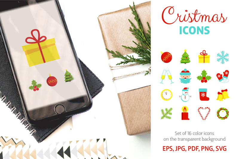 christmas-icons-festive-clipart