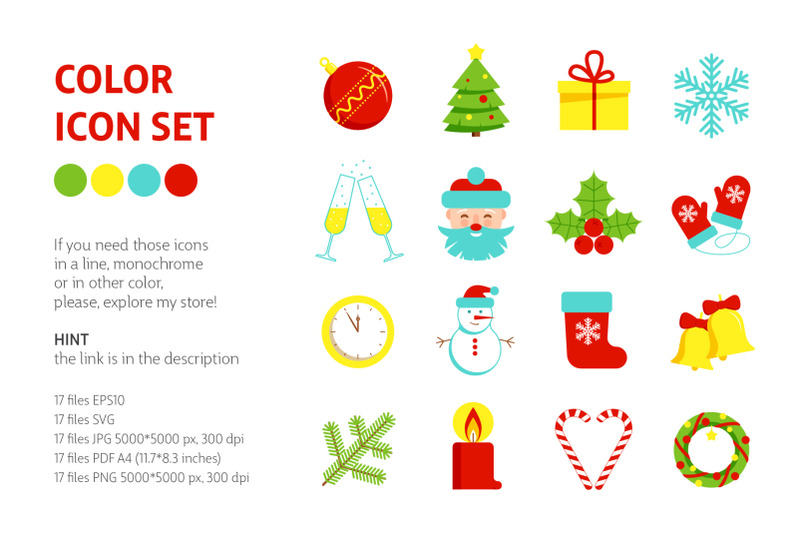 christmas-icons-festive-clipart