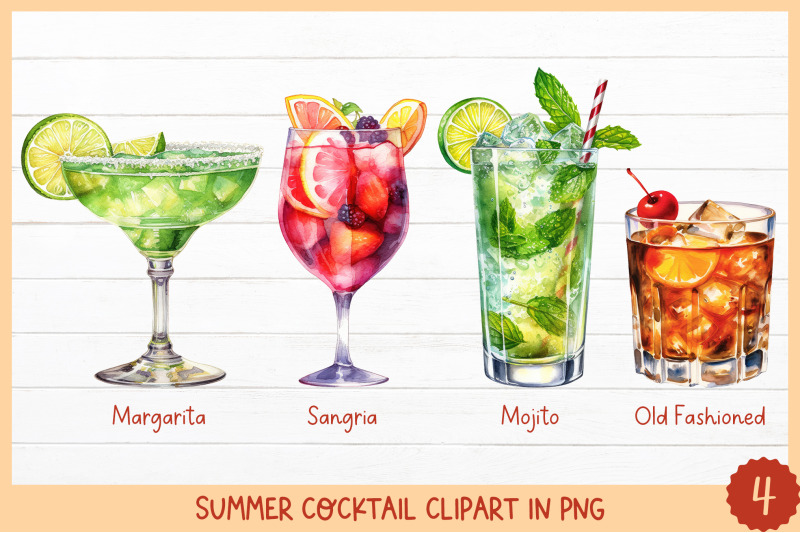 watercolor-cocktail-clipart-summer-cocktail-sublimation