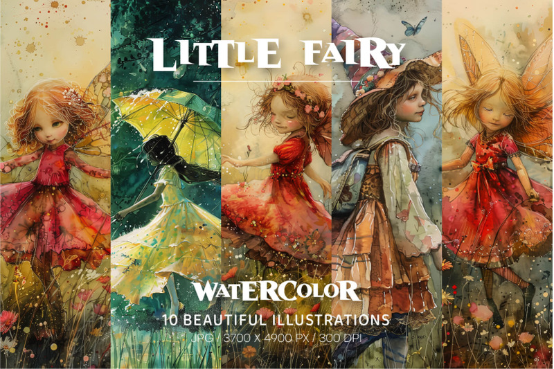 little-fairy-watercolor-wall-art