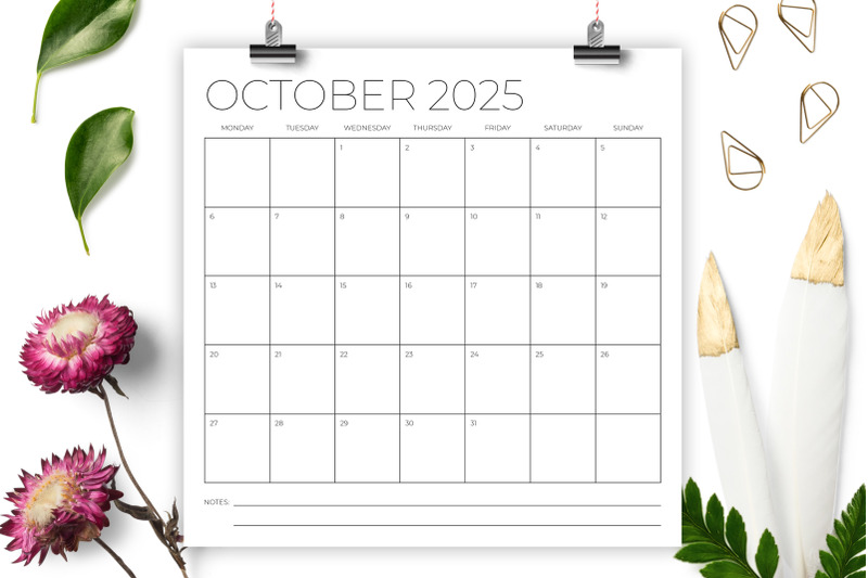 2025-mon-sun-square-12x12-calendar