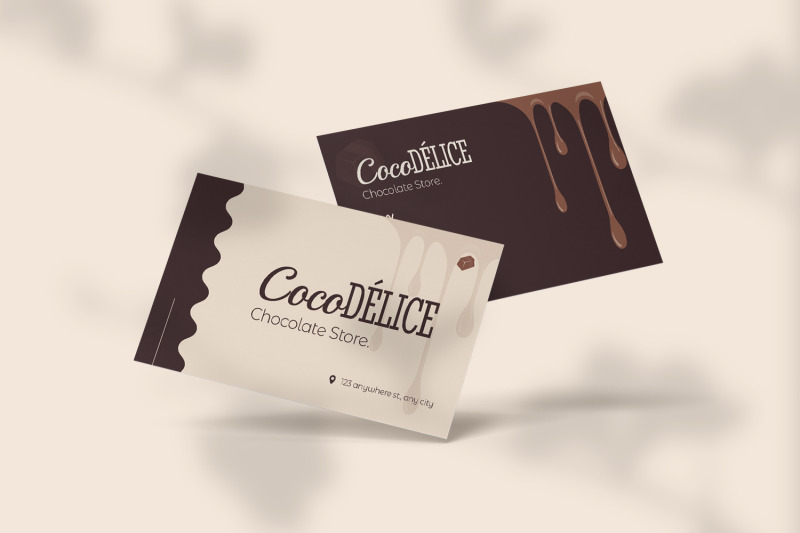 chocolate-store-business-card