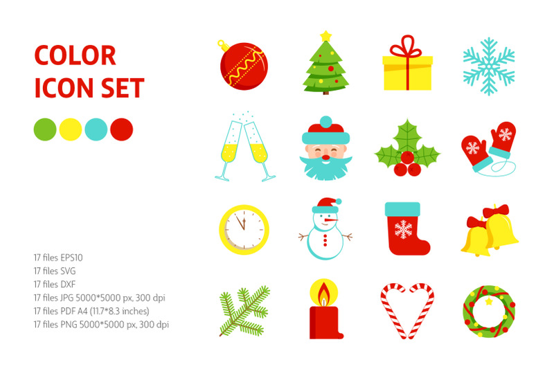 christmas-icons-bundle-festive-clipart