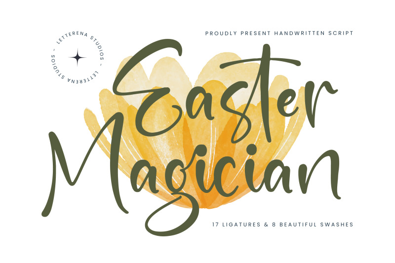 easter-magician-handwritten-script