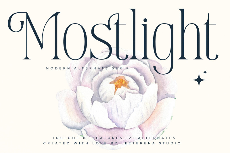 mostlight-modern-alternate-serif