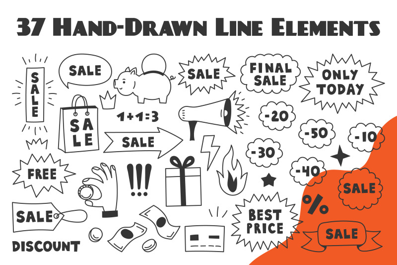 sale-doodles-png-clipart