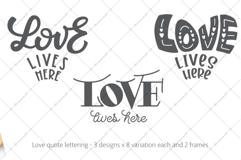 love-lives-here-lettering-quote-in-3-styles