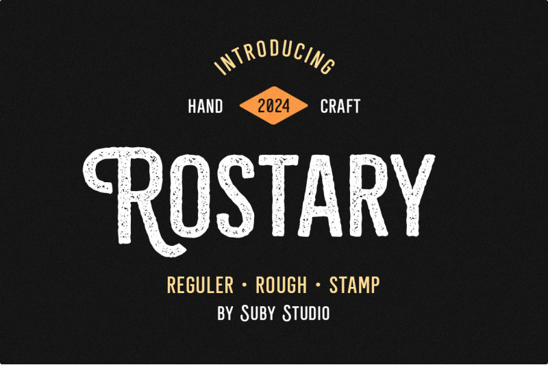 rostary-vintage-font-family