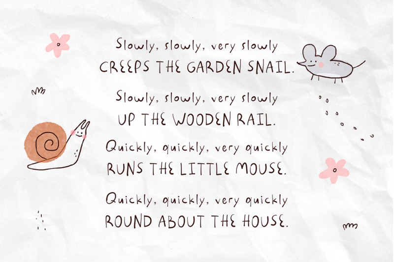 funnysnail-handwritten-kids-font