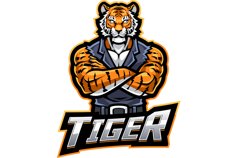 tiger-esport-mascot-logo-design