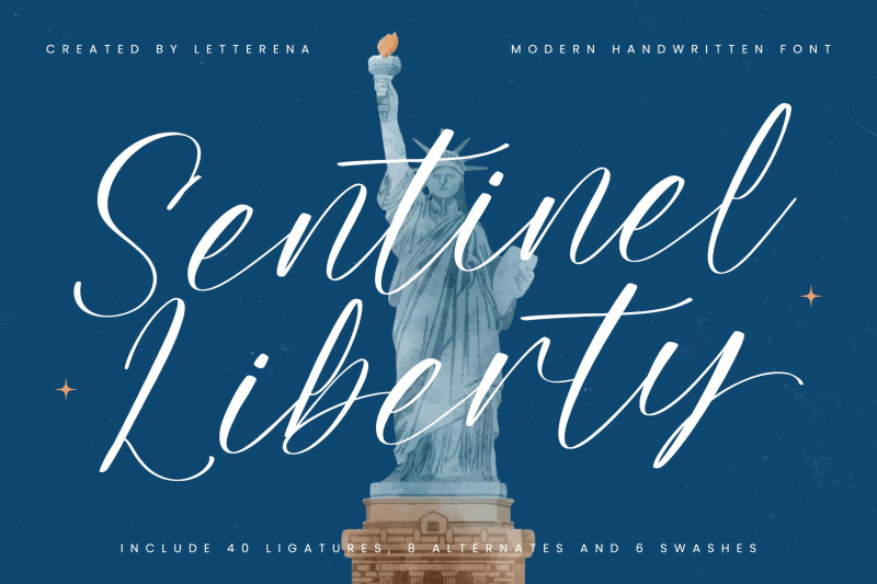 sentinel-liberty-modern-handwritten-font