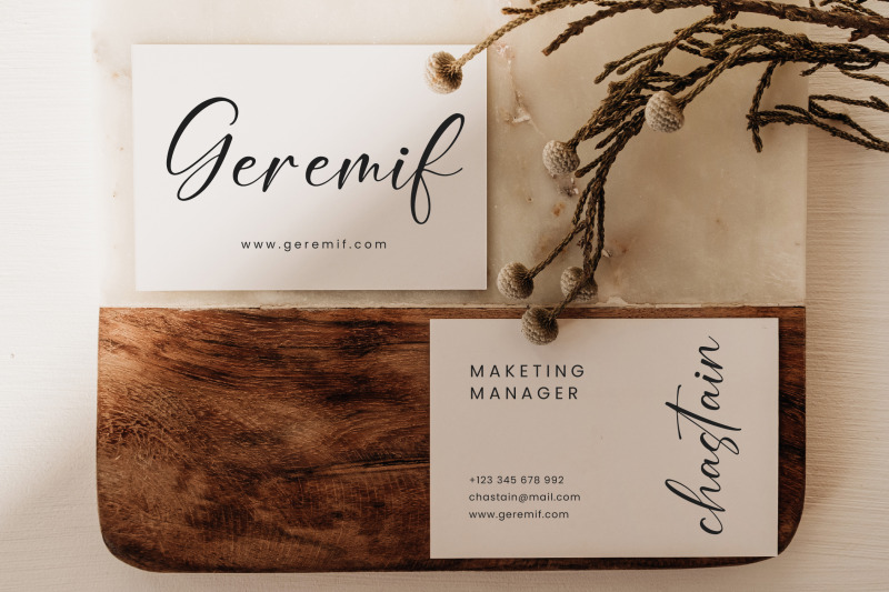 bronzite-marble-stylish-handwritten-font