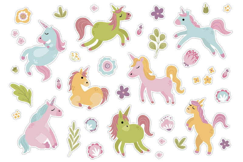 unicorns-printable-stickers-cricut-design