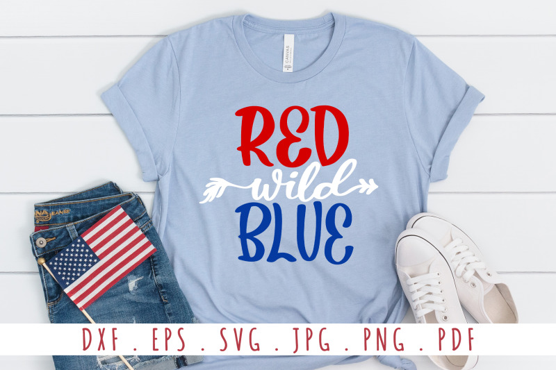 red-wild-blue-quotes-svg-cut-file