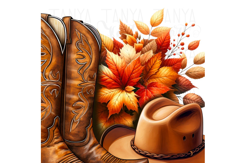 cowboy-autumn-sublimation-prints-western-png-designs