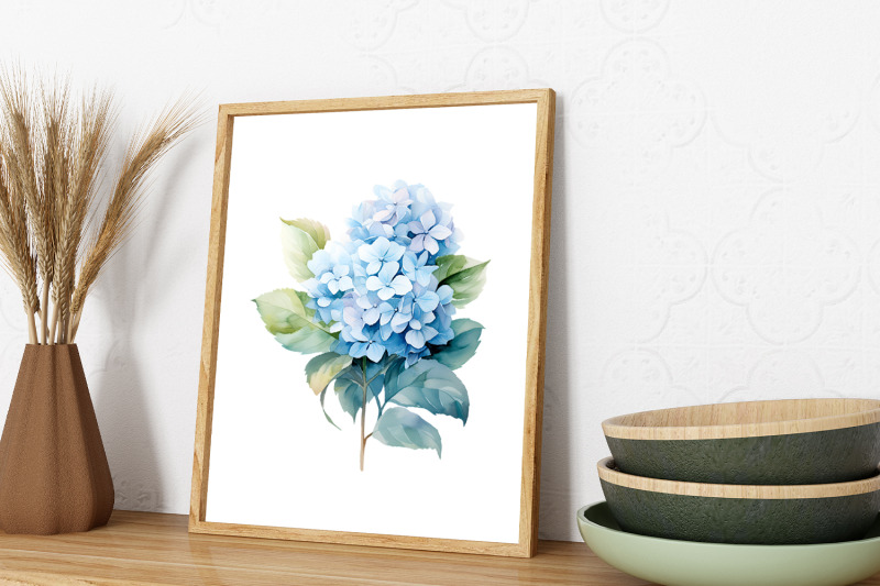 watercolor-blue-hydrangea-clipart