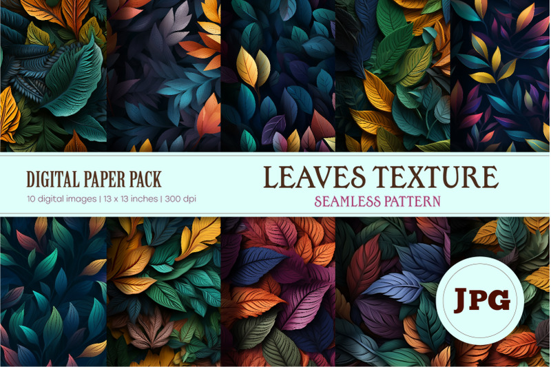 leaves-seamless-texture-digital-paper