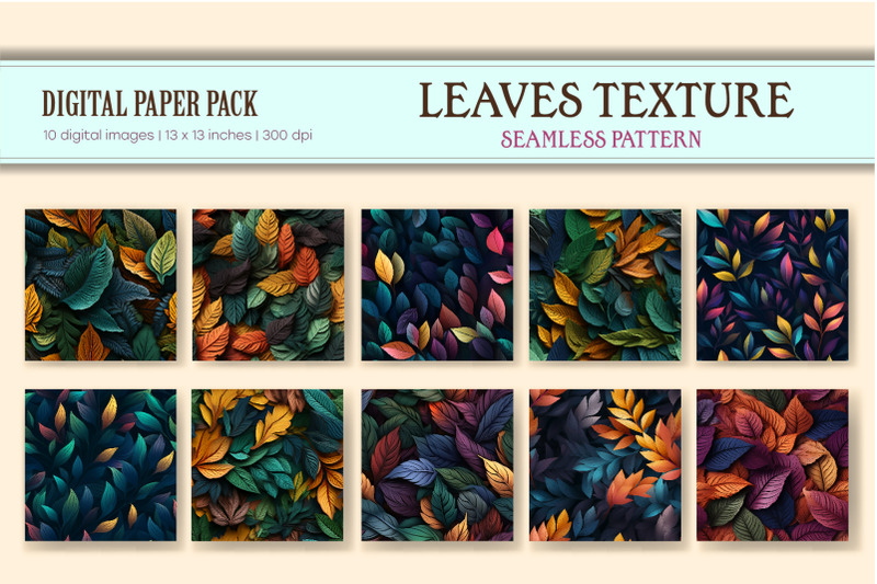 leaves-seamless-texture-digital-paper