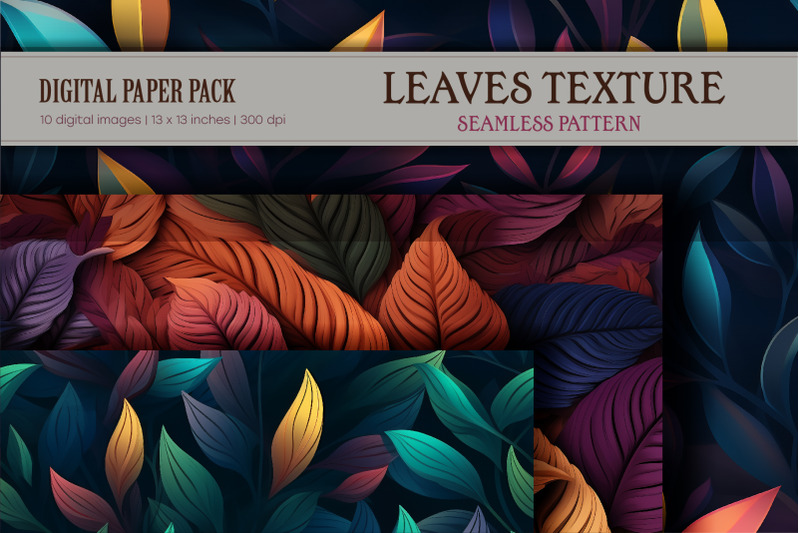 leaves-seamless-texture-digital-paper