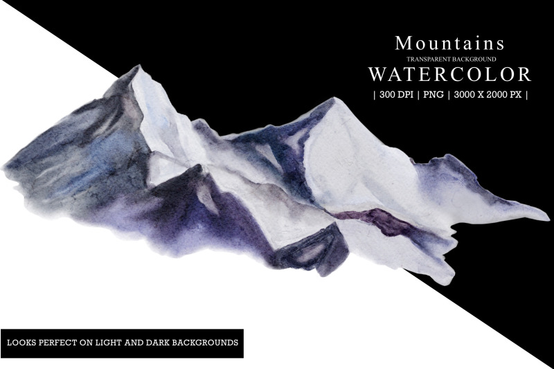 mountains-watercolor-illustration-clipart