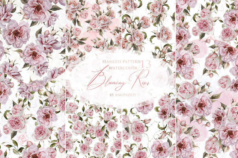 13-seamless-pattern-watercolor-roses