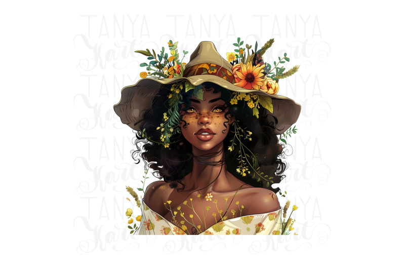 melanin-autumn-witch-png-design-digital-prints-for-crafting-card-mak