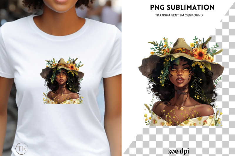 melanin-autumn-witch-png-design-digital-prints-for-crafting-card-mak