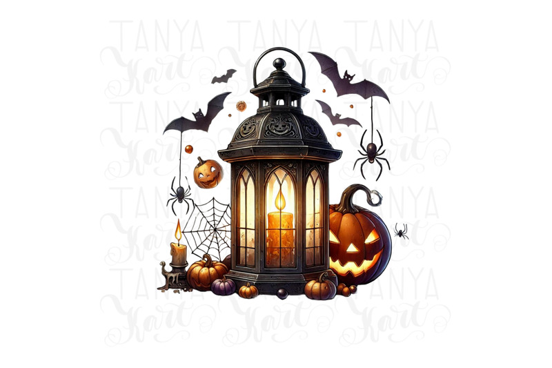 transparent-halloween-candle-sublimation-print-spooky-season-png-digi