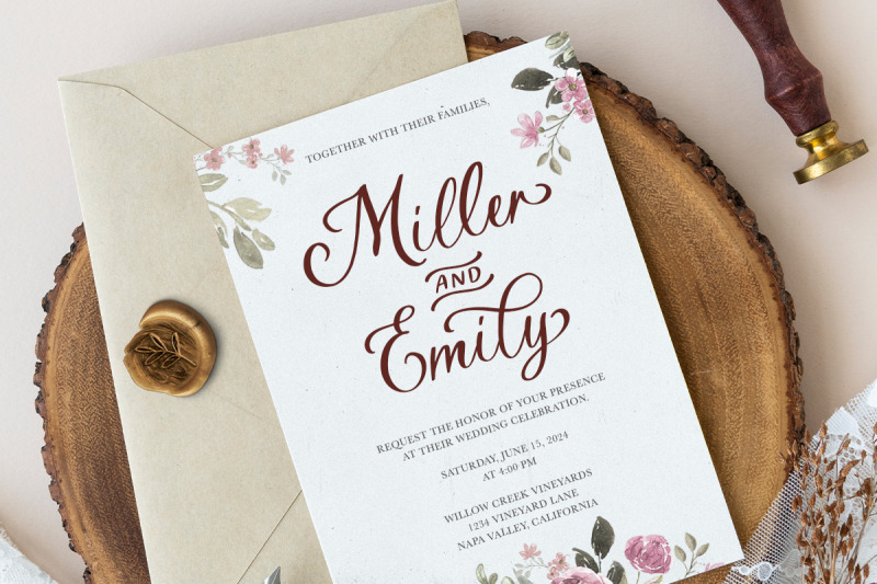 rustic-wedding-organic-script