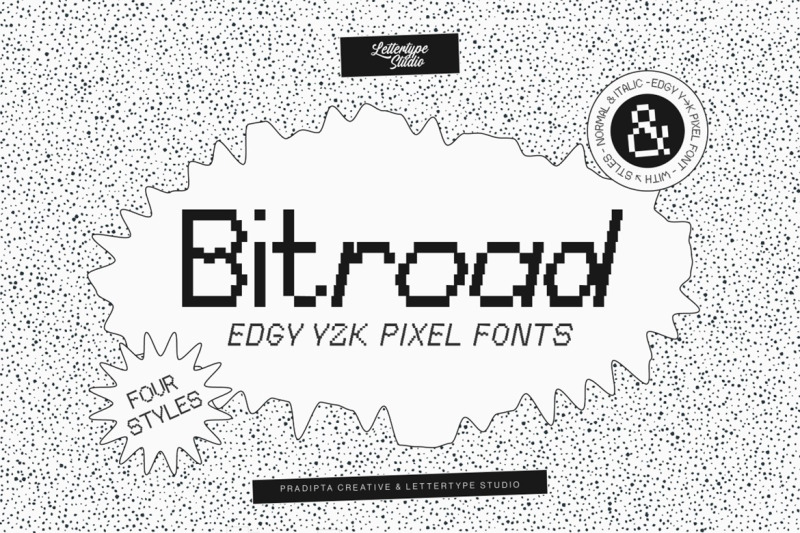 bitroad-edgy-y2k-pixel-font