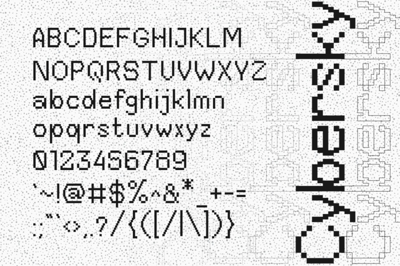 bitroad-edgy-y2k-pixel-font