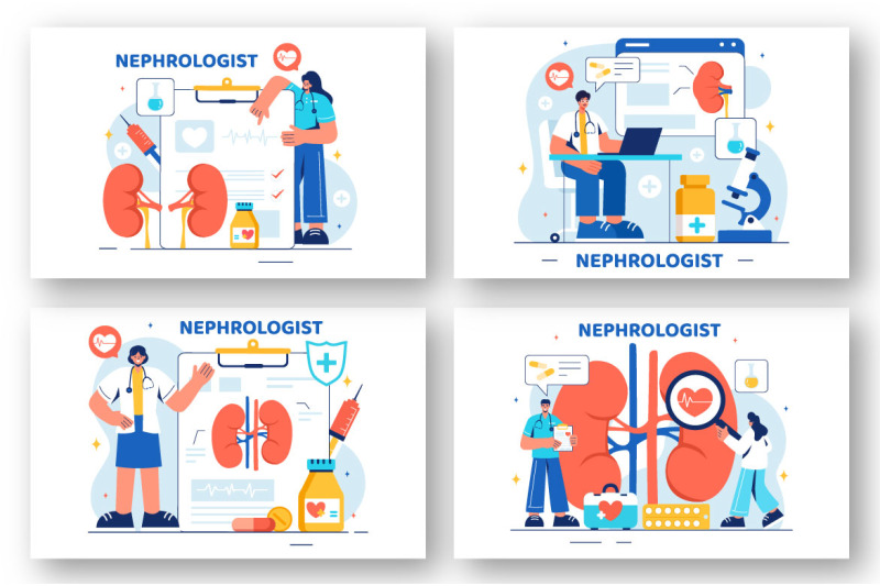 9-nephrologist-vector-illustration