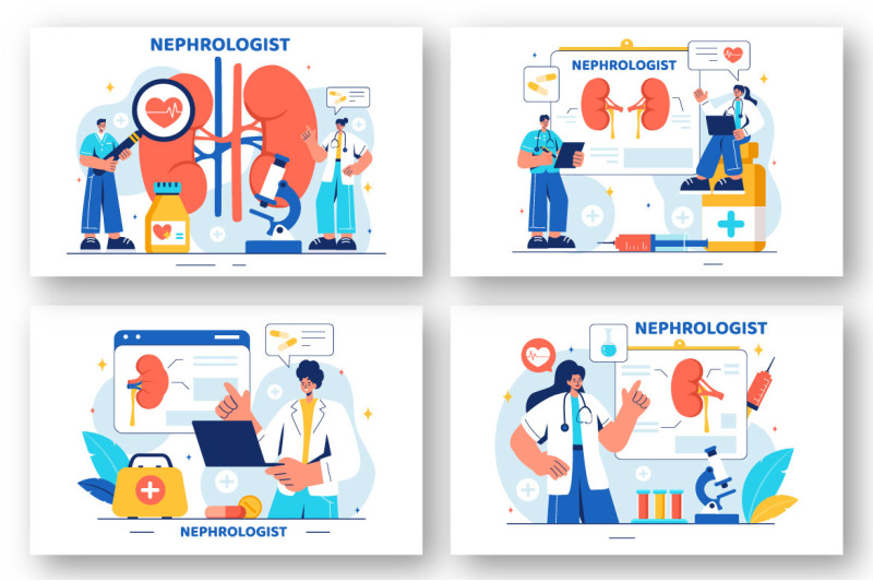 9-nephrologist-vector-illustration