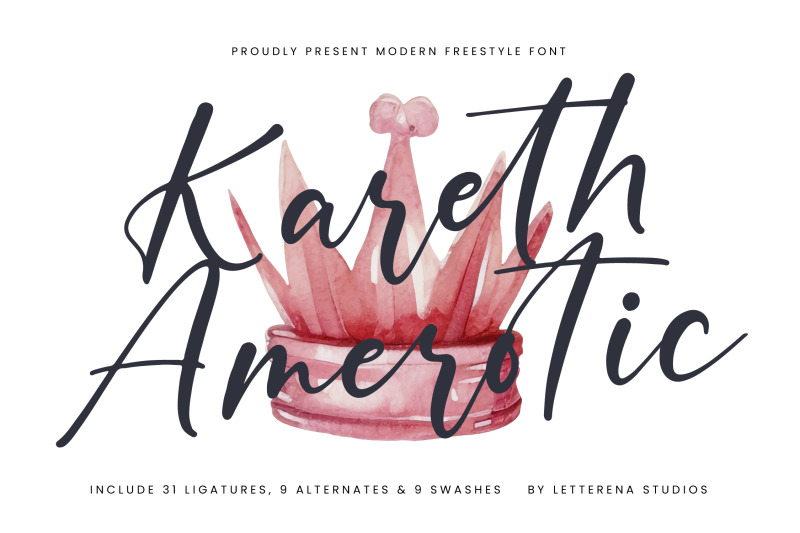 kareth-amerotic-modern-freestyle-font