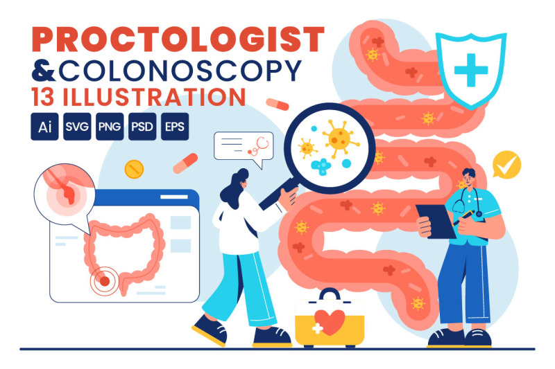 13-proctologist-or-colonoscopy-illustration